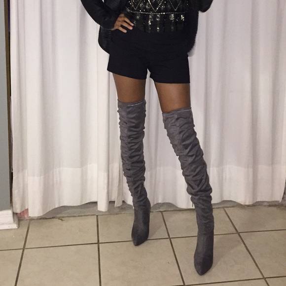 Thigh high boots - Picture 2 of 3